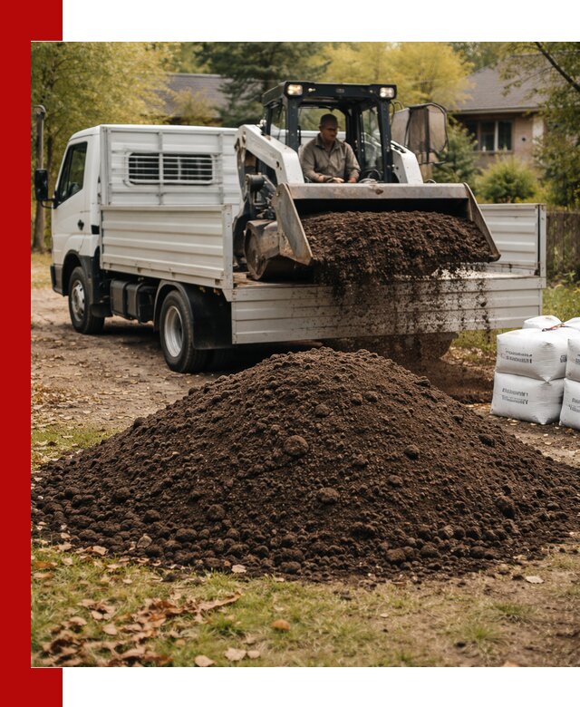 Доставка садовой земли в больших объёмах в Кандалакше