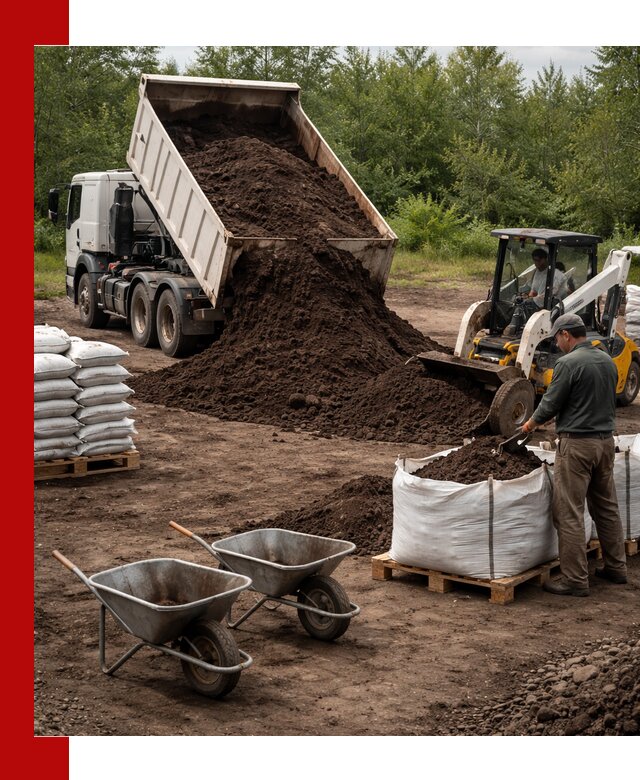 Доставка и продажа торфогрунта в Кандалакше оптом и в розницу