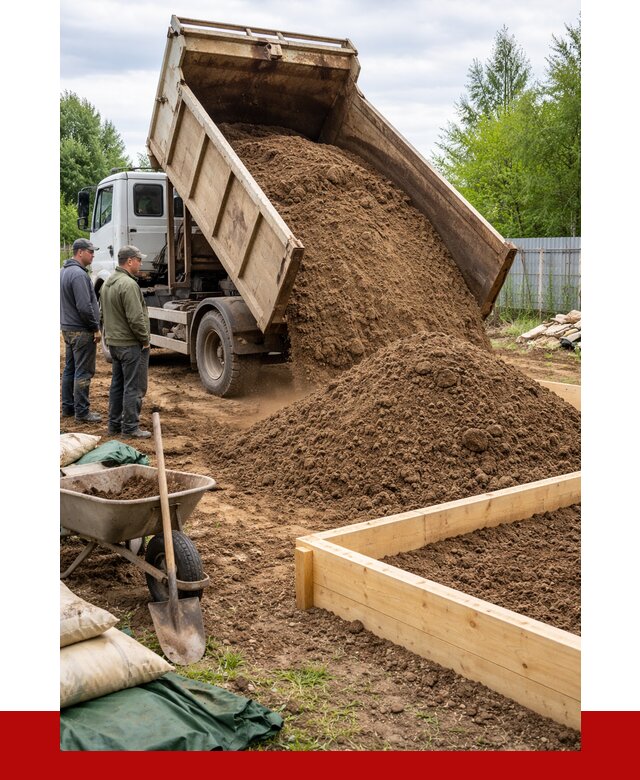 Торфо песчаная смесь в Кандалакше с доставкой от 1869 р. | ПРОНЕРУДКнд