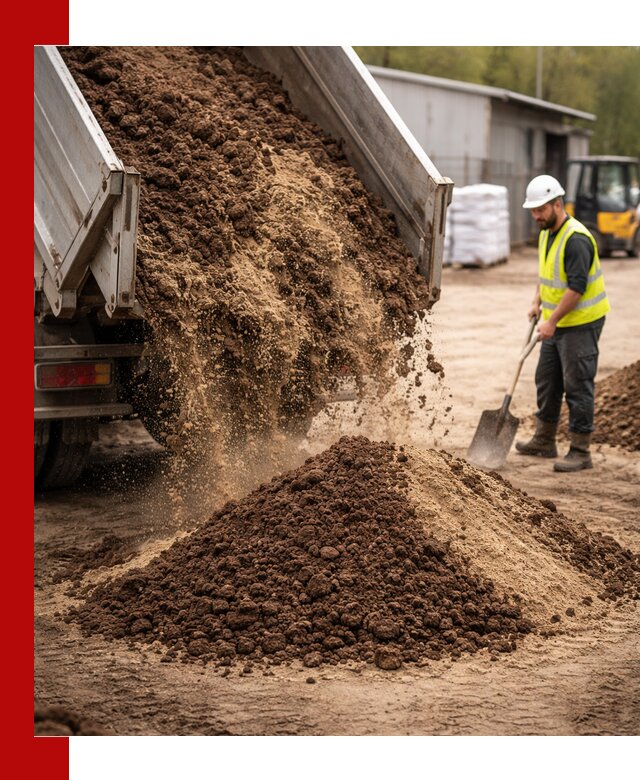 Доставка торфо-песчаной смеси в Кандалакше для строительства и озеленения