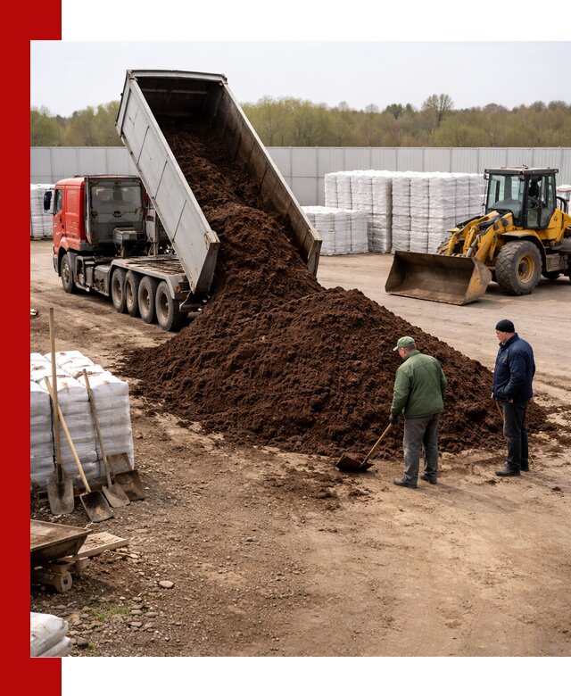 Доставка торфяных смесей оптом и в розницу в Кандалакше