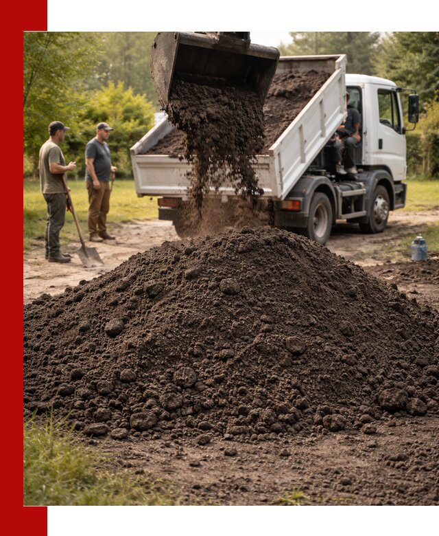 Доставка и продажа чернозема в Кандалакше оптом и в розницу