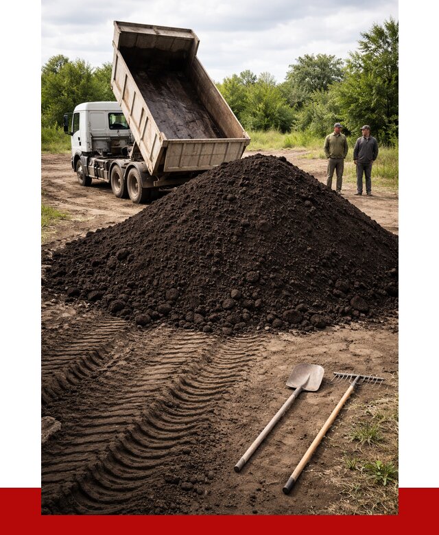 Купить чернозем навалом в Кандалакше от 1212 р. за куб | ПРОНЕРУДКнд