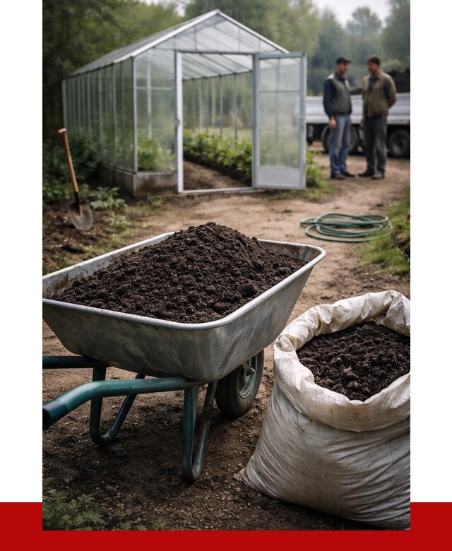 Чернозем для теплицы в Кандалакше с доставкой от 1515 р. | ПРОНЕРУДКнд