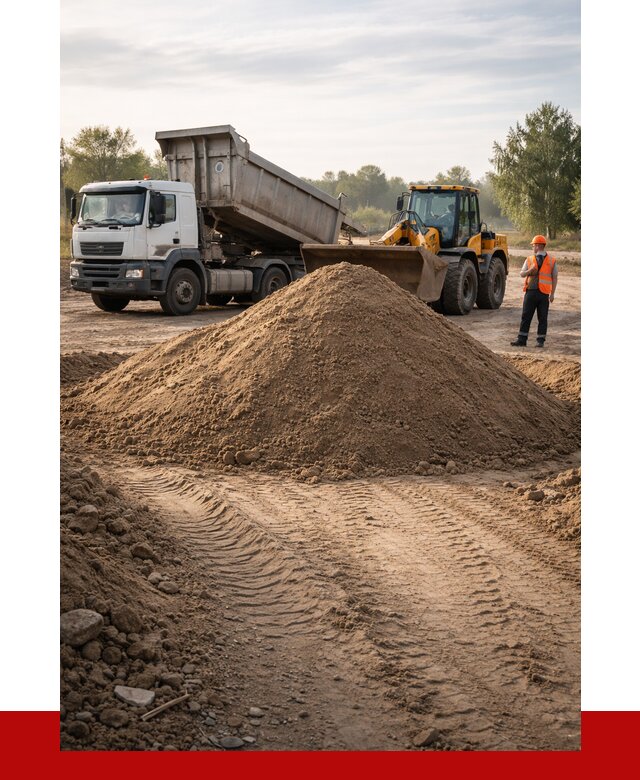 Купить песчаный грунт с доставкой в Кандалакше от 4243 р. | ПРОНЕРУДКнд