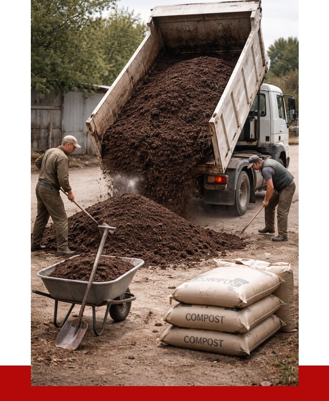 Купить компост в Кандалакше от 4243 р. за куб с доставкой | ПРОНЕРУДКнд