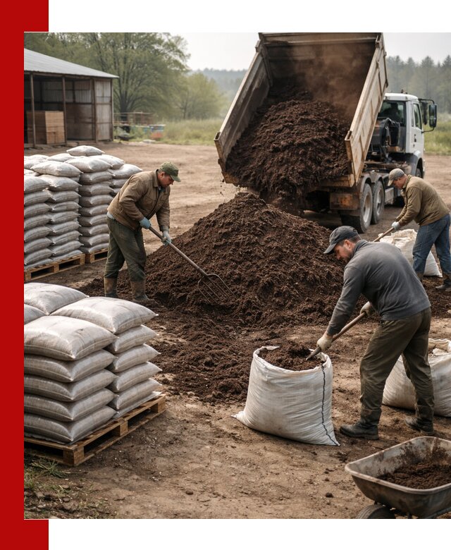 Доставка компоста оптом и в розницу в Кандалакше