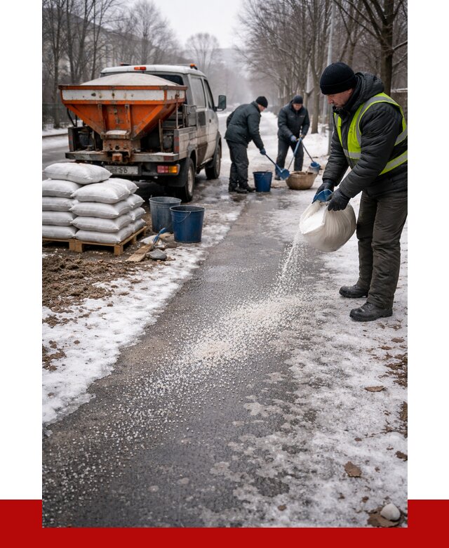 Реагент против гололеда в Кандалакше с доставкой от 4546 р. | ПРОНЕРУДКнд