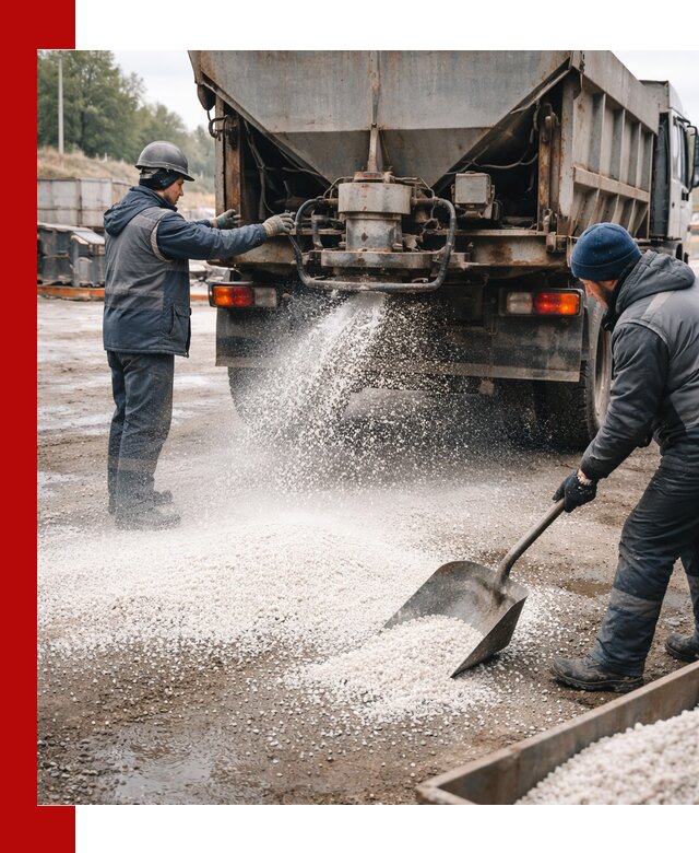 Доставка и продажа хлористого кальция в Кандалакше