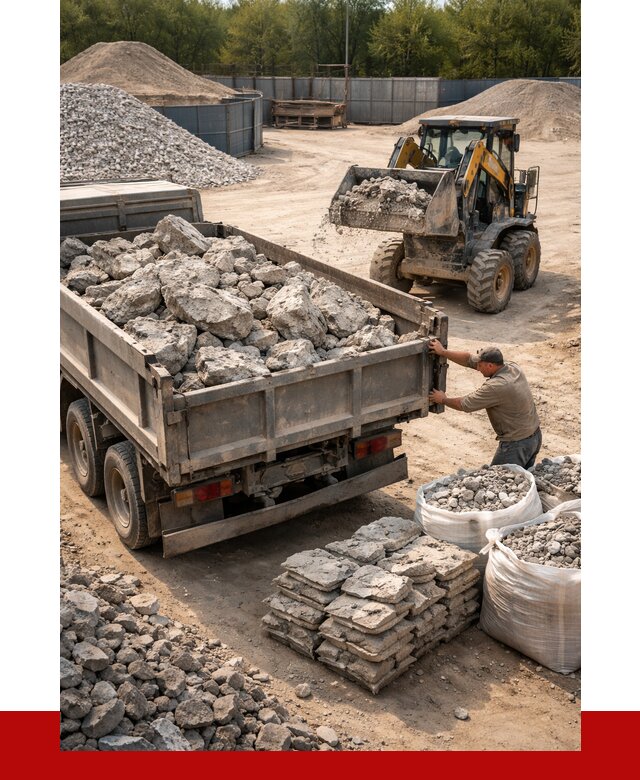 Купить бой бетона с доставкой в Кандалакше от 4849 р. | ПРОНЕРУДКнд