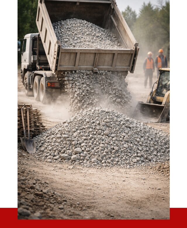 Купить дробленый бетон в Кандалакше от 1718 р./куб | ПРОНЕРУДКнд