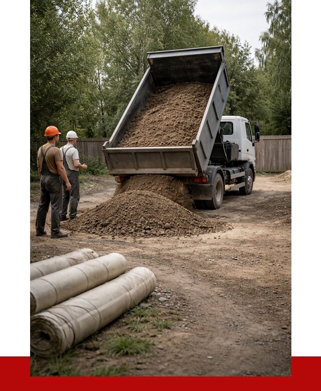 Доставка сыпучих материалов самосвалом в Кандалакшу от 4243 р. | ПРОНЕРУДКнд