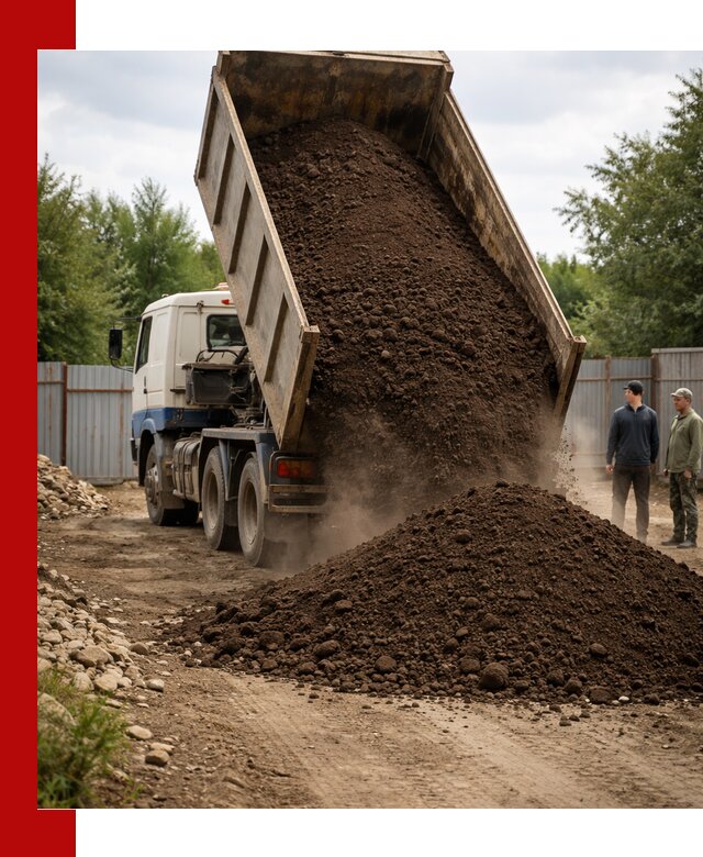 Доставка самосвалом 10 кубов в Кандалакше быстро и надёжно