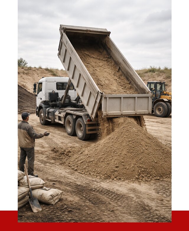 Доставка самосвалом 20 кубов в Кандалакше от 7577 р. | ПРОНЕРУДКнд