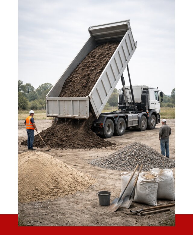 Доставка самосвалом 30 кубов в Кандалакше от 8588 р. | ПРОНЕРУДКнд