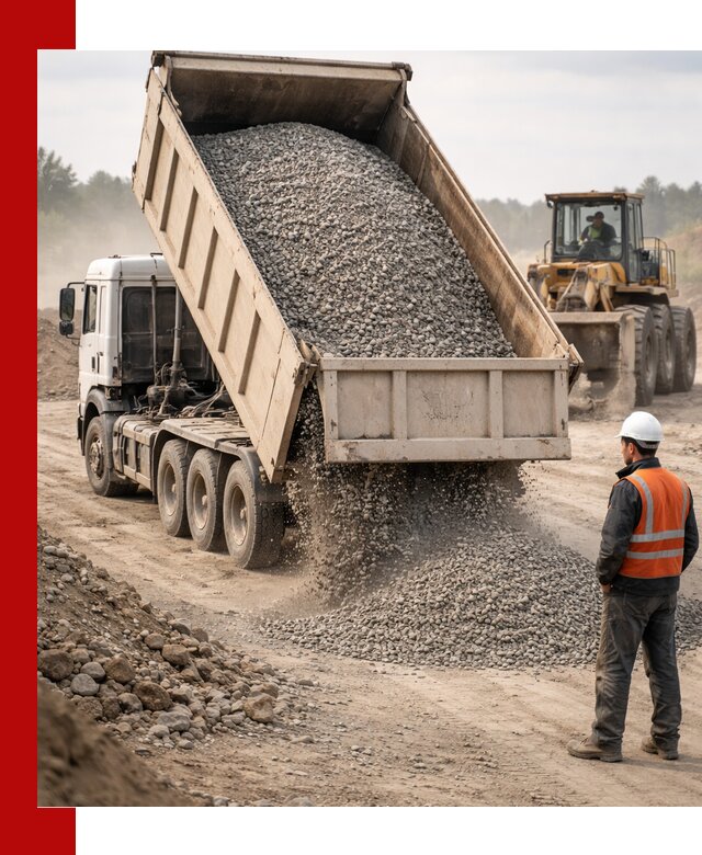 Доставка самосвалом 40 кубов цемента и сыпучих в Кандалакше