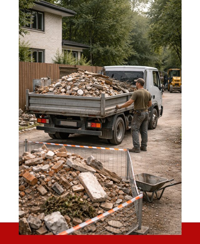 Вывоз строительного мусора с погрузкой в Кандалакше от 7577 р | ПРОНЕРУДКнд