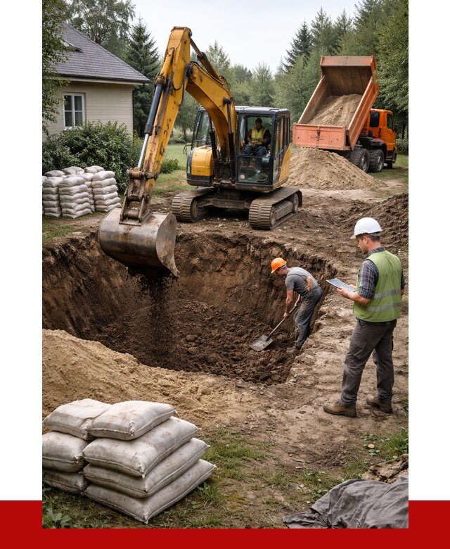 Рытье котлована в Кандалакше быстро от 4546 р. ПРОНЕРУДКнд