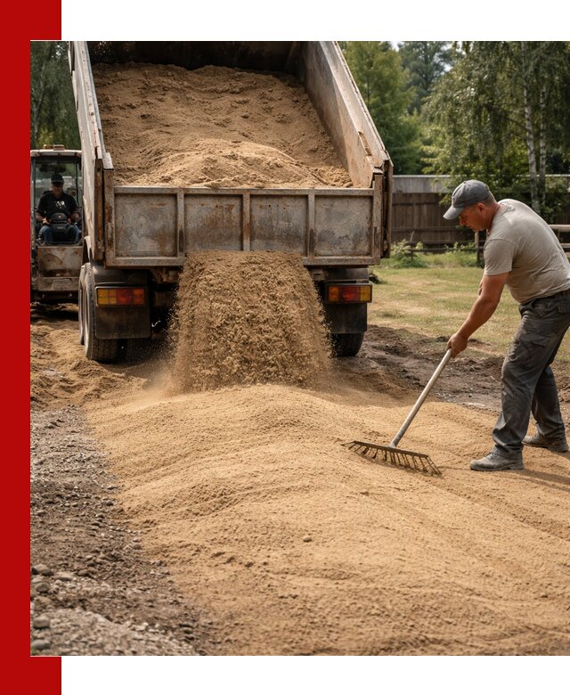 Отсыпка участка песком в Кандалакше быстро и качественно