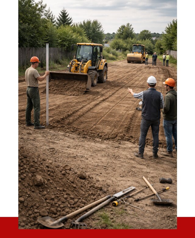 Планировка участка грунтом в Кандалакше от 4546 р ПРОНЕРУДКнд