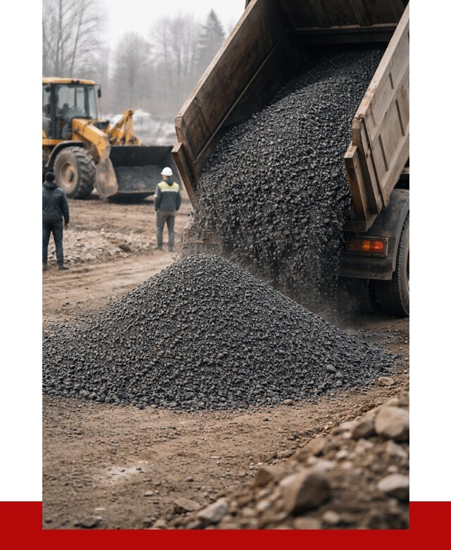 Асфальтовая крошка в Кандалакше с доставкой от 1819 р. | ПРОНЕРУДКнд